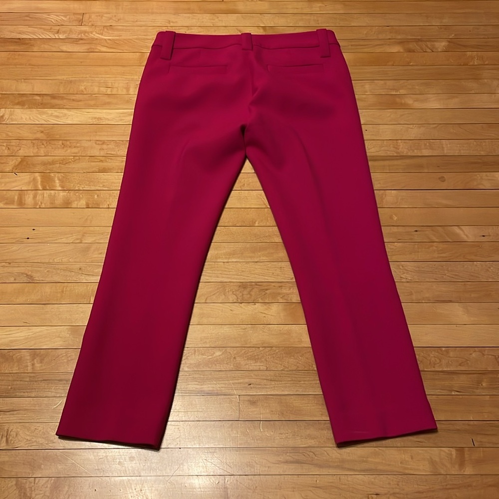 Hot Pink Paige Cropped Pants size 2 EUC - Picture 5 of 5